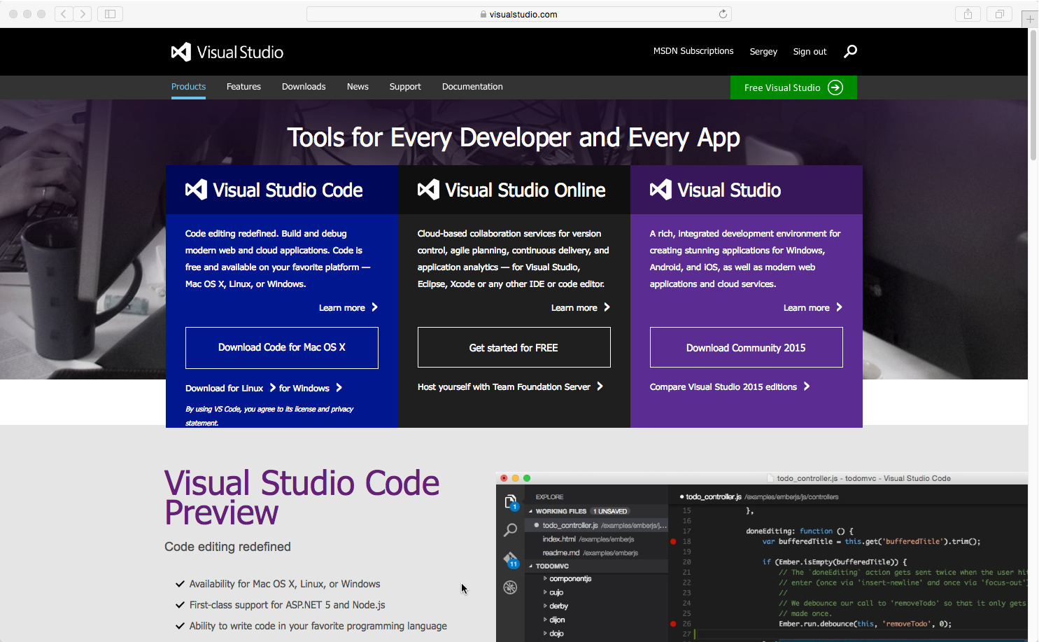 Microsoft visual studio 2015 download free